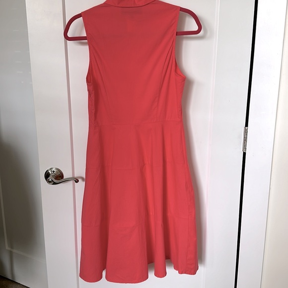 Anthropologie Coral Shirt Dress - Picture 7 of 8